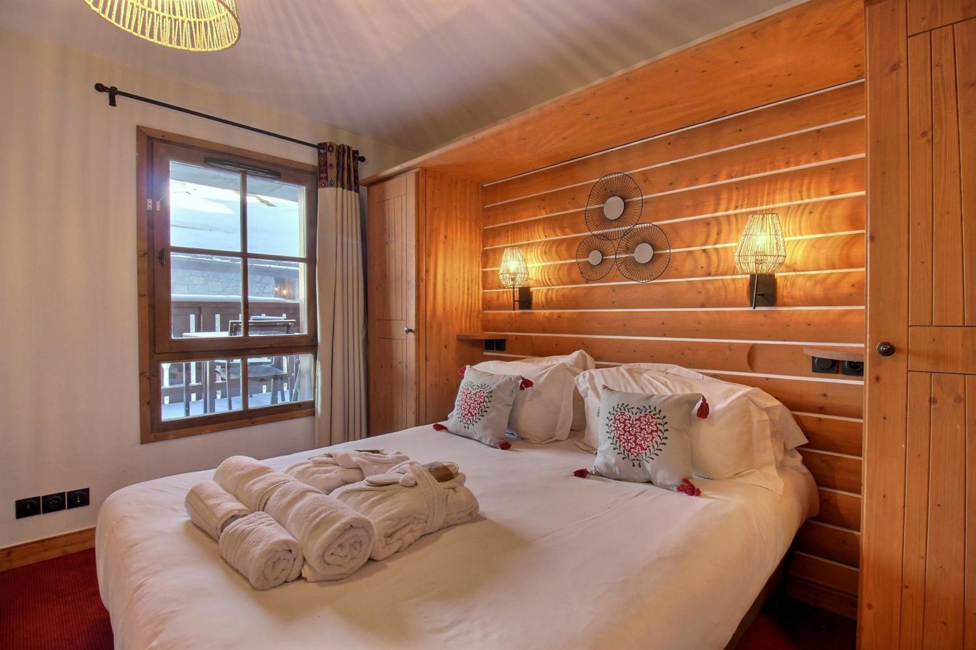 Arc 1950 - Appartement Moderne - Sauna Hammam Jacuzzi - 4 Personnes Les Arcs  外观 照片