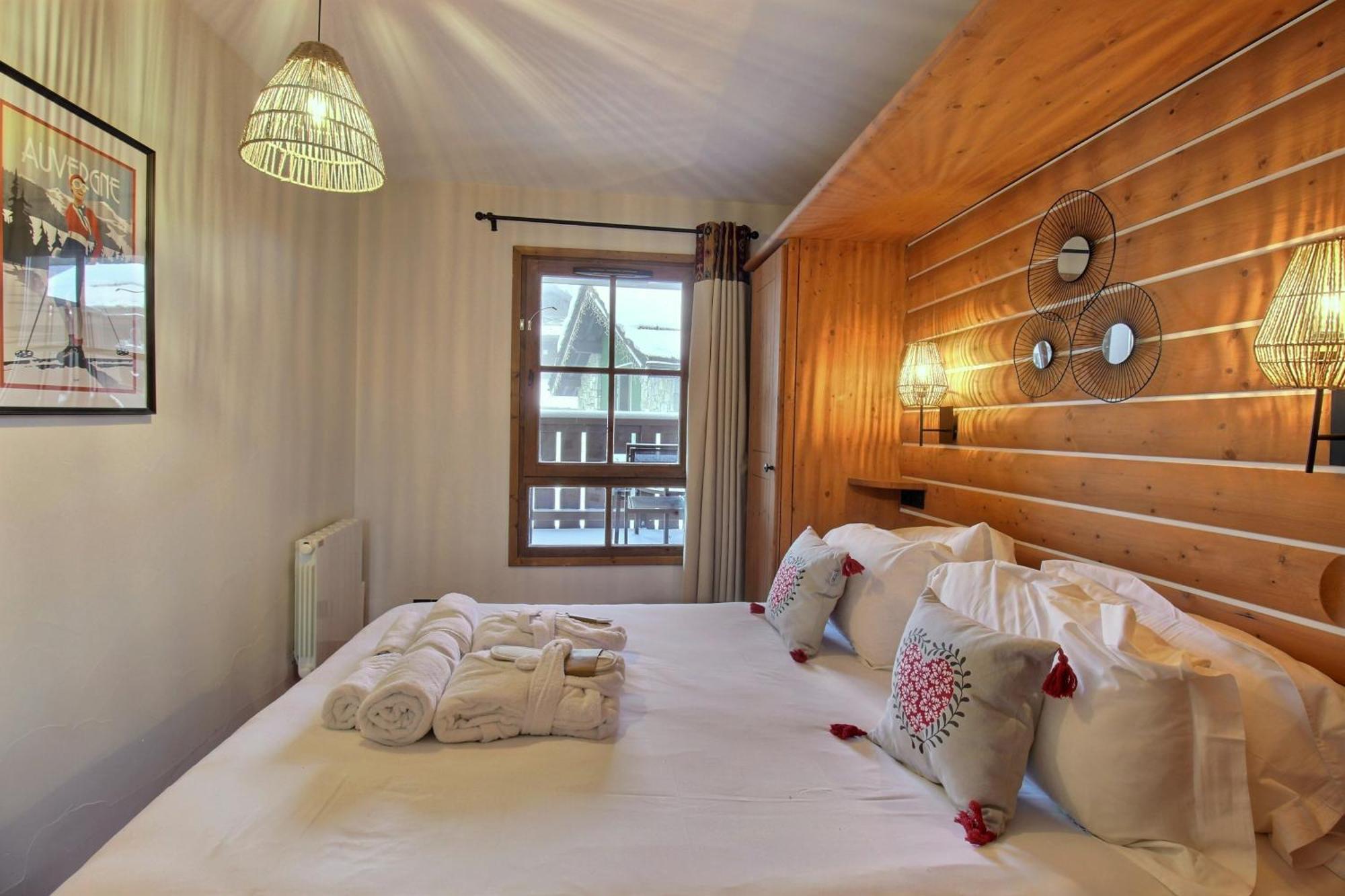 Arc 1950 - Appartement Moderne - Sauna Hammam Jacuzzi - 4 Personnes Les Arcs  外观 照片